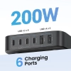 Зарядна станция Ugreen Nexode CD271, 200W, 6-портова | CD271 40914 4