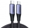 Кабел за зареждане Ugreen US355, USB Type-C към USB Type-C, 100W, 1 метър, Черен | US355 80150 1