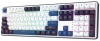 Геймърска механична клавиатура Redragon WYVERN RGB, Redragon Grey Switch, Синя/Бяла | K689WBB-RGB  2
