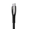 Кабел Baseus CADH000501 Glimmer Series USB-A КЪМ USB-C, 100W, 480Mbps, 2м, Черен 3