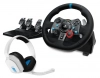 Комплект волан с педали Logitech G29 Driving Force Playstation и геймърски слушалки Astro A10 - Бели | 991-000486 1