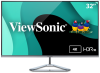 Монитор ViewSonic VX3276-4K-MHD, 31.5", VA, 4K UHD (3840 x 2160), 60Hz, 4ms, HDR10, Сребрист 1