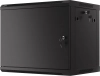 Комуникационен шкаф за стена Lanberg 19" 9U (600x450), Черен | WF01-6409-00B 2