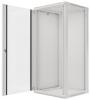 Комуникационен шкаф за стена Lanberg 19" 27U (600x600), стъклена врата, Сив | WF01-6627-10S 4