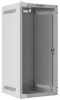 Комуникационен шкаф Lanberg 10" 12U (280x310), стенен монтаж, Сив | WF10-2312-10S 1