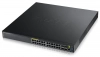 Суич ZyXEL XGS3700-24, 28-портов, Gigabit, 4 x 10G SFP+, Layer 2 Plus, Layer 3 Lite, Черен | XGS3700-24-ZZ0101F 1