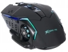 Безжична геймърска мишка Xtrike ME GW-601, RGB, Черна  2