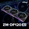 Вентилатор Zalman ZM-DF120R A3, Reverse Airflow, ARGB подсветка,  Black | ZM-DF120R A3 BLACK 9
